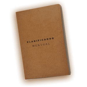 Libreta Mensual Personalizados A5 15x21 - mensual - rallado o a elección
